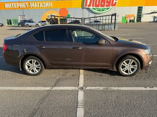 2013 Skoda Octavia III (A7), коричневый, 1070000 рублей, вид 4