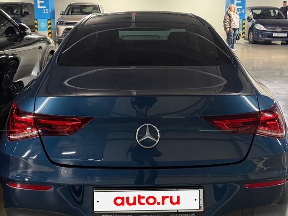 2019 Mercedes-Benz CLA 200 II (C118, X118), синий, 2650000 рублей - вид 3