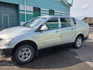 2008 SsangYong Actyon Sports I, серебристый, 650000 рублей, вид 5