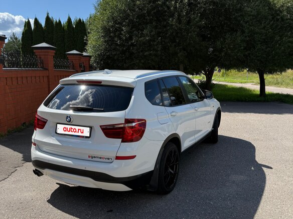 2014 BMW X3 28i xDrive II (F25) Рестайлинг, белый, 1900000 рублей - вид 4