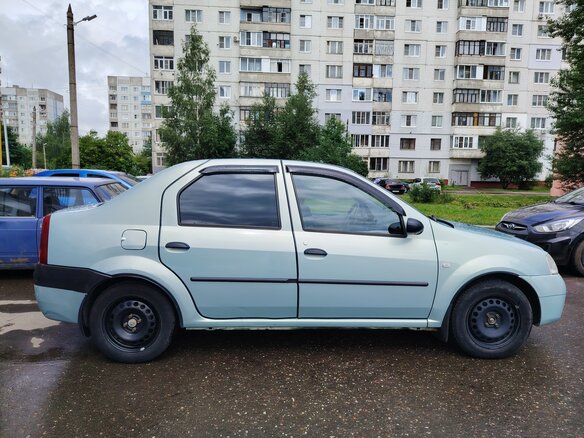 2007 Renault Logan I, зелёный - вид 5