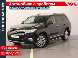 2012 Toyota Highlander II (XU40) Рестайлинг, чёрный, 1989000 рублей, вид 1