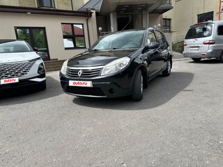 2013 Renault Sandero I, чёрный, 385000 рублей, вид 2