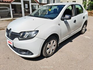 2014 Renault Logan II, белый, 299000 рублей, вид 1