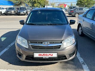 2014 Lada (ВАЗ) Granta I, коричневый, 428000 рублей, вид 3