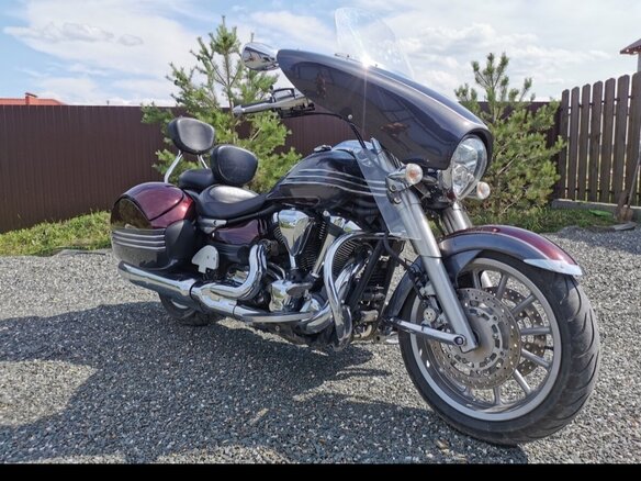 2008 Yamaha XV 1900, красный, 900000 рублей - вид 13