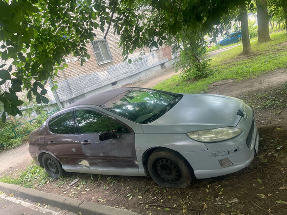 2004 Peugeot 407, фиолетовый, 90000 рублей - вид 6