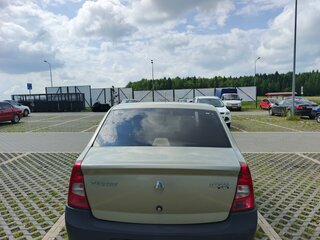 2013 Renault Logan I Рестайлинг, бежевый, 150000 рублей, вид 4