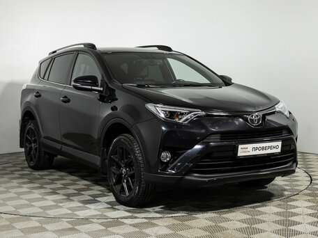 2019 Toyota RAV4 IV (XA40) Рестайлинг, чёрный, 2499700 рублей, вид 3