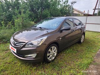 2014 Hyundai Solaris I Рестайлинг, коричневый, 1200000 рублей, вид 1