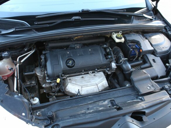 2011 Citroen C4 II, чёрный - вид 8