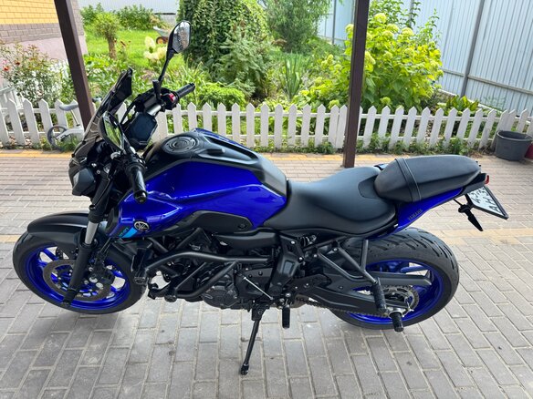 2023 Yamaha MT-07 (FZ-07), синий - вид 8