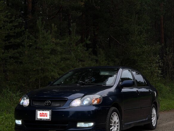 2003 Toyota Corolla IX (E120, E130), синий, 600000 рублей
