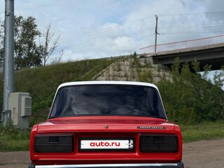 1998 Lada (ВАЗ) 2107, красный, 150000 рублей, вид 5