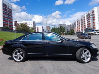 2008 Mercedes-Benz S-Класс 500 Long V (W221), чёрный, 1180000 рублей, вид 2