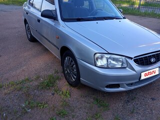 2006 Hyundai Accent ТагАЗ II, серебристый, 215000 рублей, вид 3