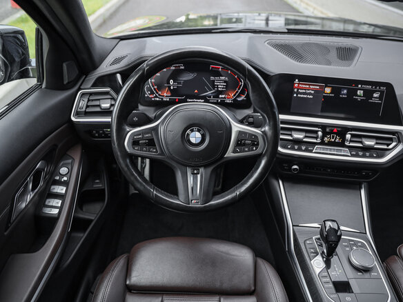 2021 BMW 3 серии 320i xDrive VII (G2x), чёрный, 3899000 рублей - вид 13