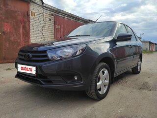 2019 Lada (ВАЗ) Granta I Рестайлинг, серебристый, 600000 рублей, вид 1