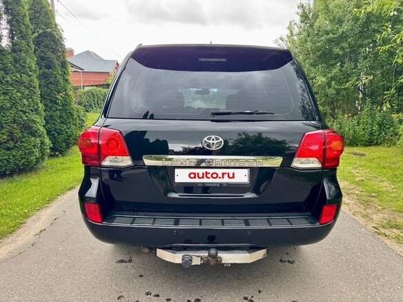 2013 Toyota Land Cruiser 200 Series Рестайлинг 1, чёрный, 3300000 рублей - вид 5