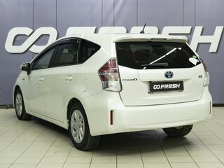 2018 Toyota Prius Alpha I (ZVW40/41) Рестайлинг, белый, 1649000 рублей, вид 2