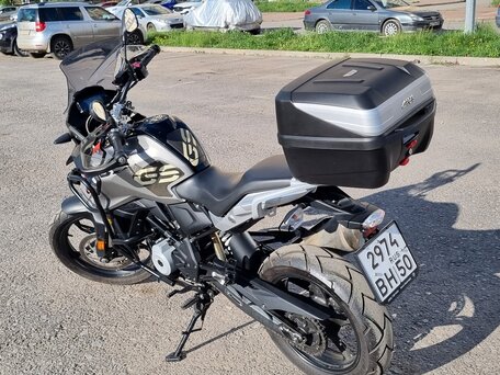 2018 BMW G 310 GS, чёрный, 385000 рублей, вид 5