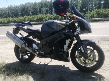 2003 Aprilia Tuono 1000, серый, 400000 рублей, вид 4