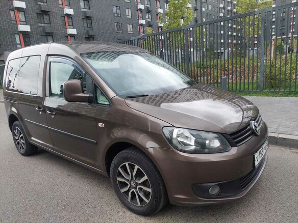 2013 Volkswagen Caddy III Рестайлинг, коричневый - вид 1