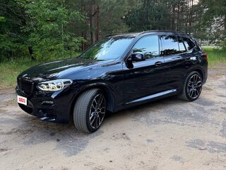 2021 BMW X3 M40i III (G01), синий, 3900000 рублей, вид 2