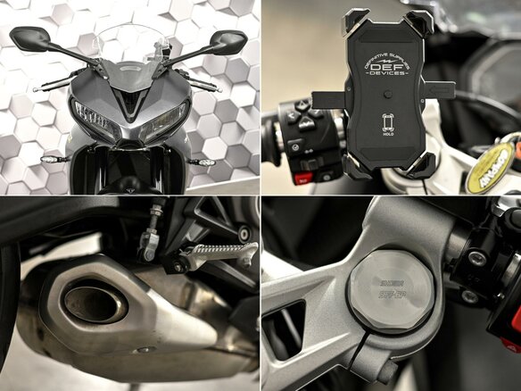 2024 Triumph Daytona 660, серый, 899000 рублей - вид 9