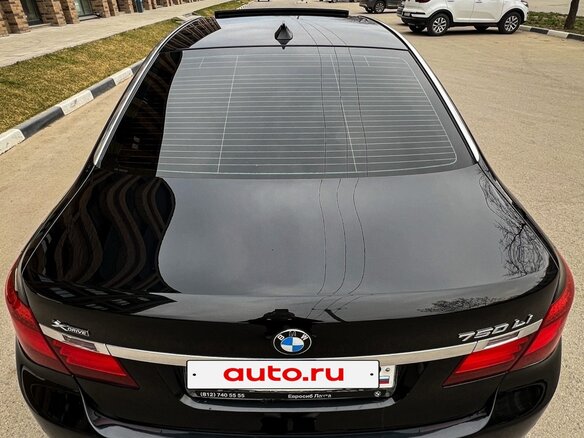 2014 BMW 7 серии Long 750Li xDrive V (F01/F02/F04) Рестайлинг, чёрный, 1650000 рублей - вид 8