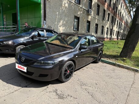 2003 Mazda 6 I (GG), чёрный, 620000 рублей, вид 5