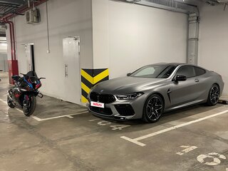 2024 BMW M8 Competition I (F91/F92/F93) Рестайлинг, серый, 19000000 рублей, вид 2