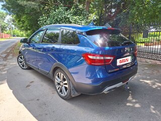2020 Lada (ВАЗ) Vesta SW I, синий, 1295000 рублей, вид 4