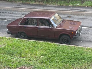 2008 Lada (ВАЗ) 2107, пурпурный, 145000 рублей, вид 3