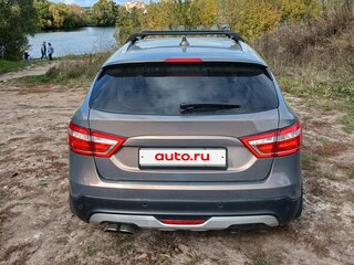 2020 Lada (ВАЗ) Vesta SW Cross I, серый, 1100000 рублей, вид 4