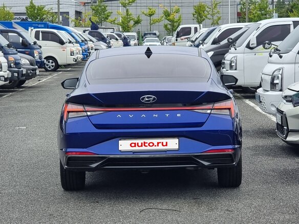 2023 Hyundai Avante VII, синий - вид 3