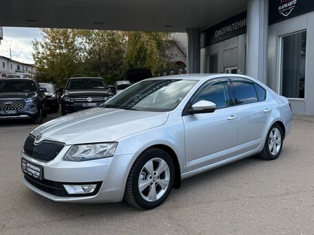 2014 Skoda Octavia III (A7), серый, 1320000 рублей, вид 2