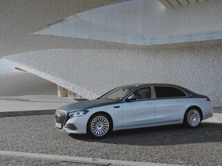 2026 Mercedes-Benz Maybach S-Класс 580 II (Z223) Рестайлинг, серебристый, 34300000 рублей, вид 1