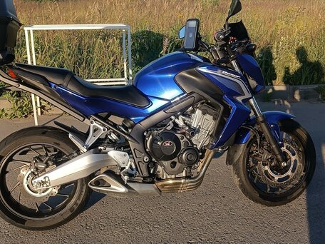 2016 Honda CB 650F, синий, 590000 рублей, вид 5