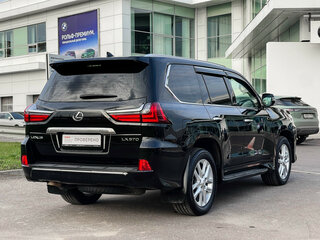 2017 Lexus LX 570 III Рестайлинг 2, чёрный, 8199000 рублей, вид 5