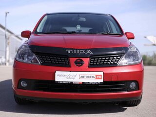2005 Nissan Tiida I, красный, 680000 рублей, вид 2