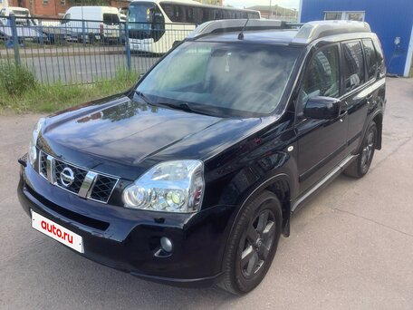 2008 Nissan X-Trail II, чёрный, 885000 рублей, вид 1