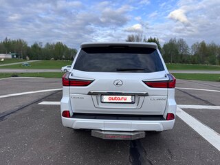 2018 Lexus LX 450d III Рестайлинг 2, белый, 6300000 рублей, вид 5