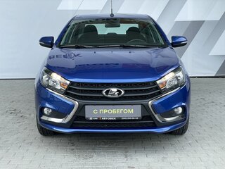 2021 Lada (ВАЗ) Vesta I, синий, 1198000 рублей, вид 2