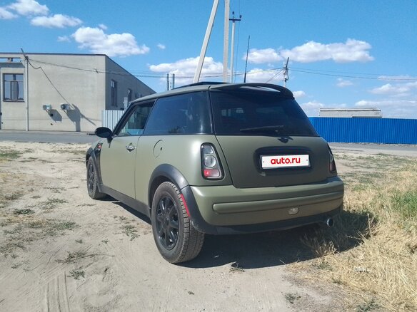 2004 Mini Hatch Cooper I (R50), зелёный, 430000 рублей - вид 6
