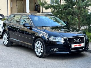 2011 Audi A3 II (8P) Рестайлинг 2, чёрный, 1200000 рублей, вид 1