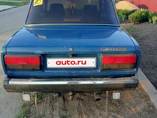 2005 Lada (ВАЗ) 2107, синий, 160000 рублей, вид 2