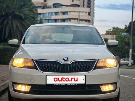 2017 Skoda Rapid I, белый, 980000 рублей, вид 3