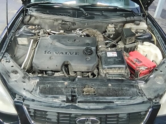 2009 Lada (ВАЗ) Priora I, синий, 315000 рублей - вид 12