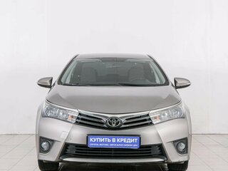 2013 Toyota Corolla XI (E160, E170, E180), коричневый, 1359000 рублей, вид 2